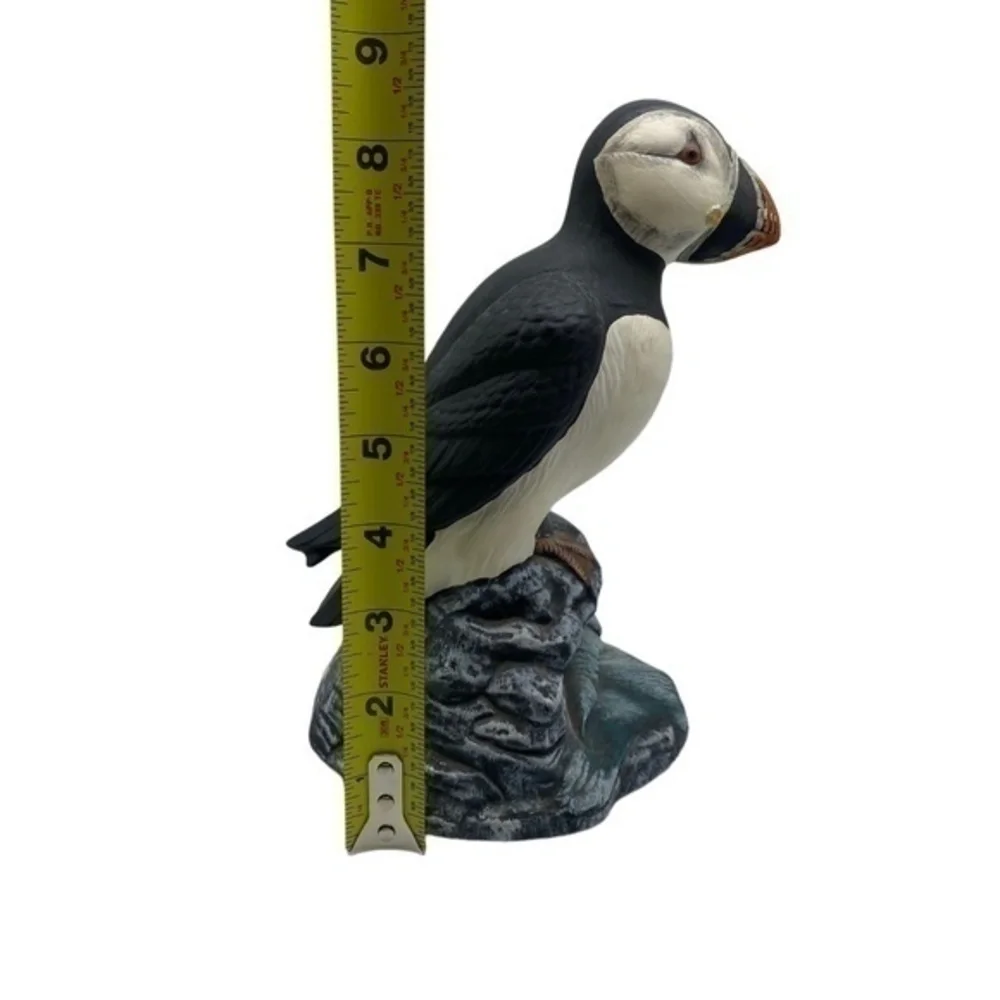 Atlantic Puffin Penquis Valley Milo, Maine Bird Porcelain Figurine